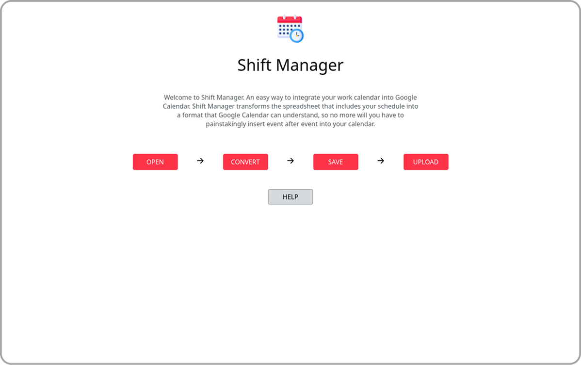 shift manager page